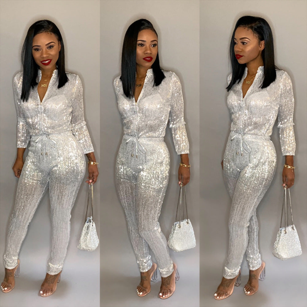 Women's Sparkle Jumpsuit