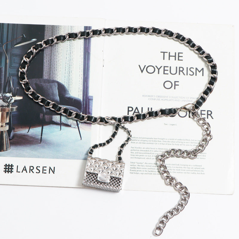 Chain Belt with Mini Bag