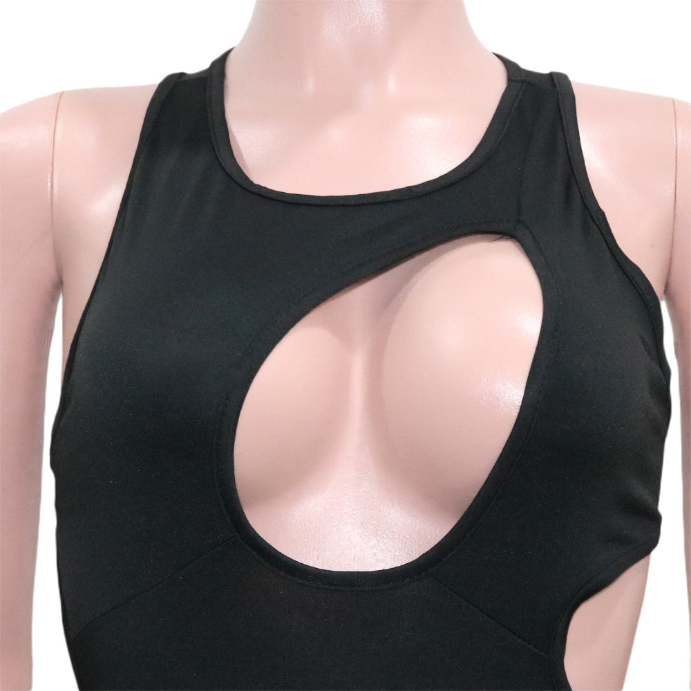 Backless Cut-Out Dress