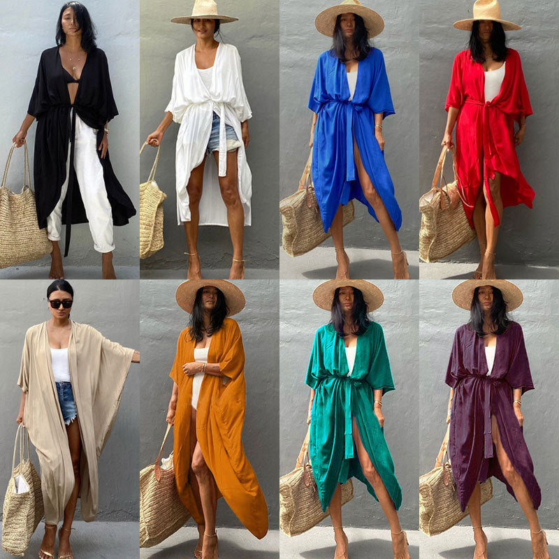 Solid Color Cardigan