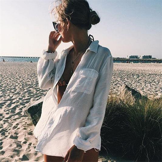 Pocket Beach Blouse