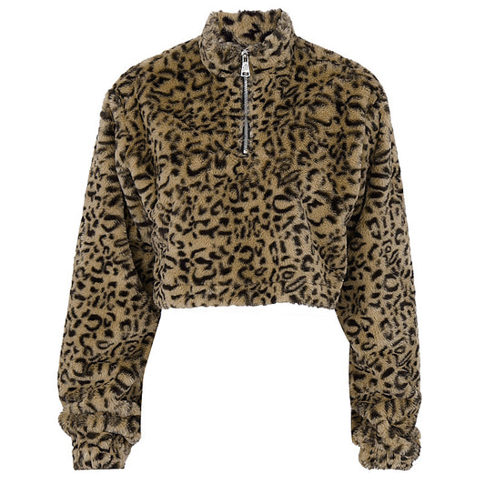 Leopard Pattern Pullover