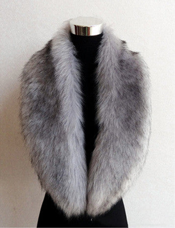 Faux Fur Shawl