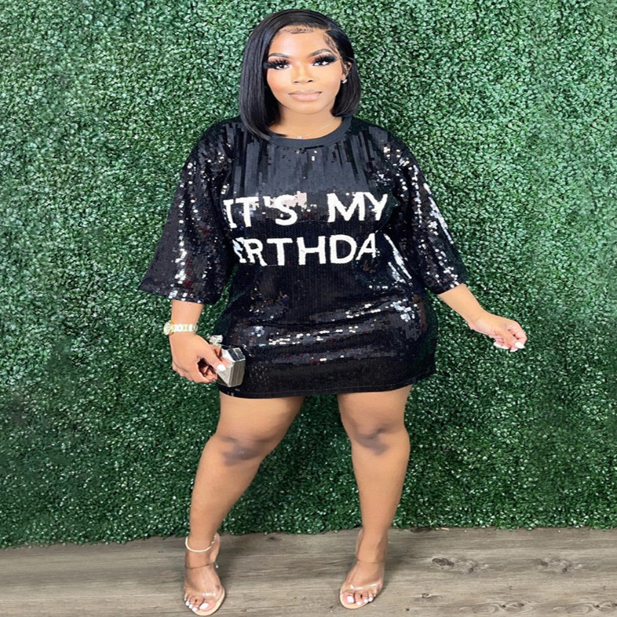 Birthday Sequined Dress