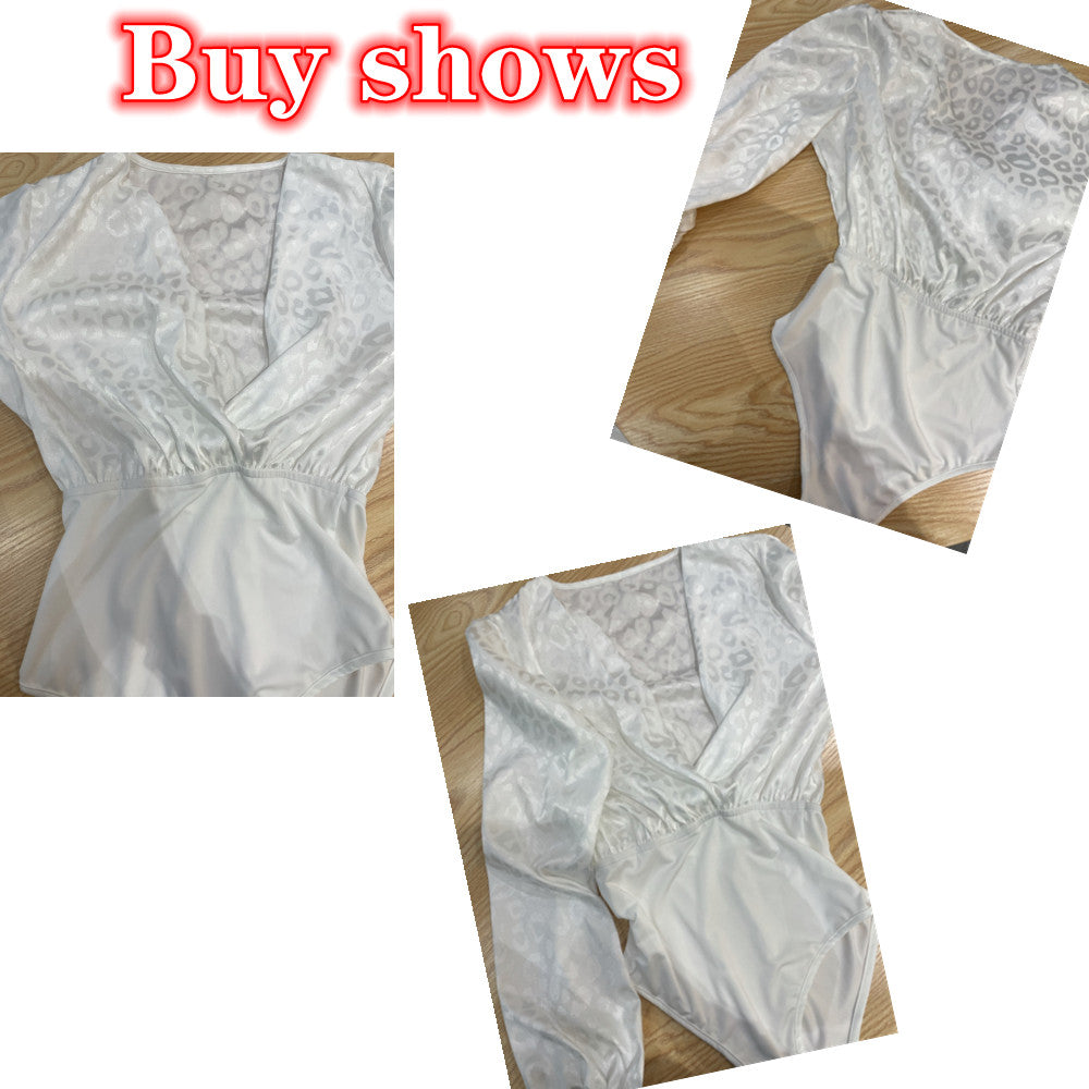 Leopard Print Bodysuit