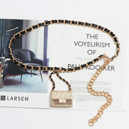 Chain Belt with Mini Bag