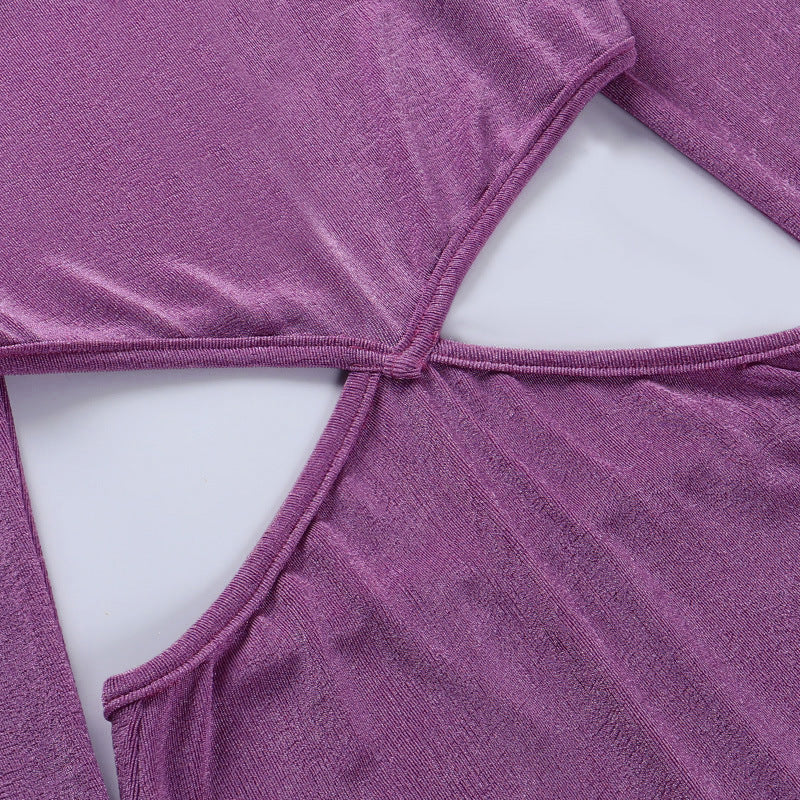 Backless Cut-Out Mini Dress