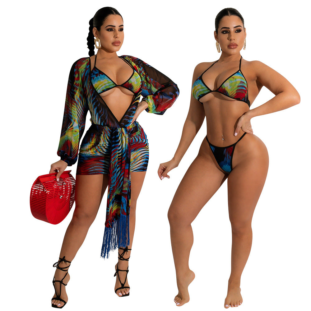 Mesh Swimsuit Set