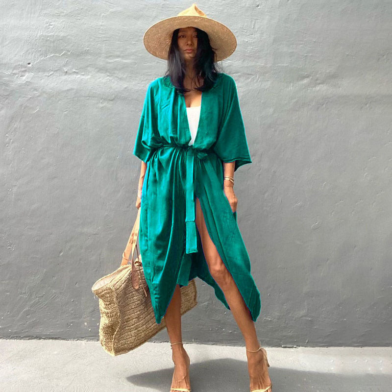 Solid Color Cardigan