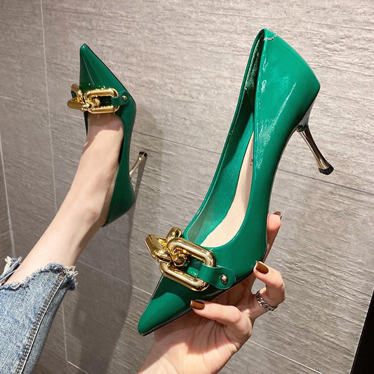 Pointed French High Heels Stiletto