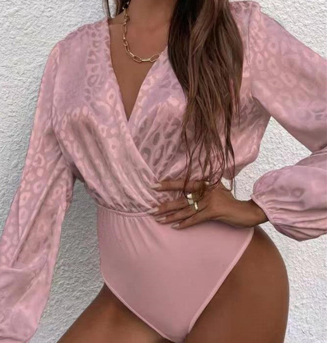 Leopard Print Bodysuit