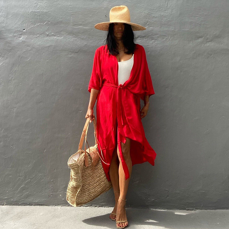 Solid Color Cardigan
