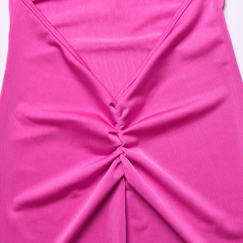 Women's Tight Backless Dress