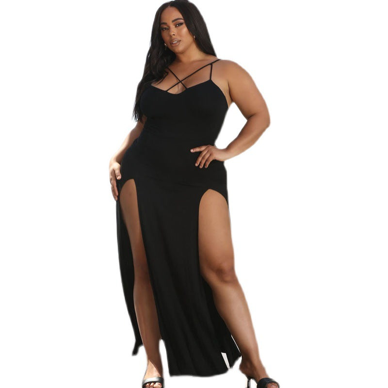 Double Split Dress