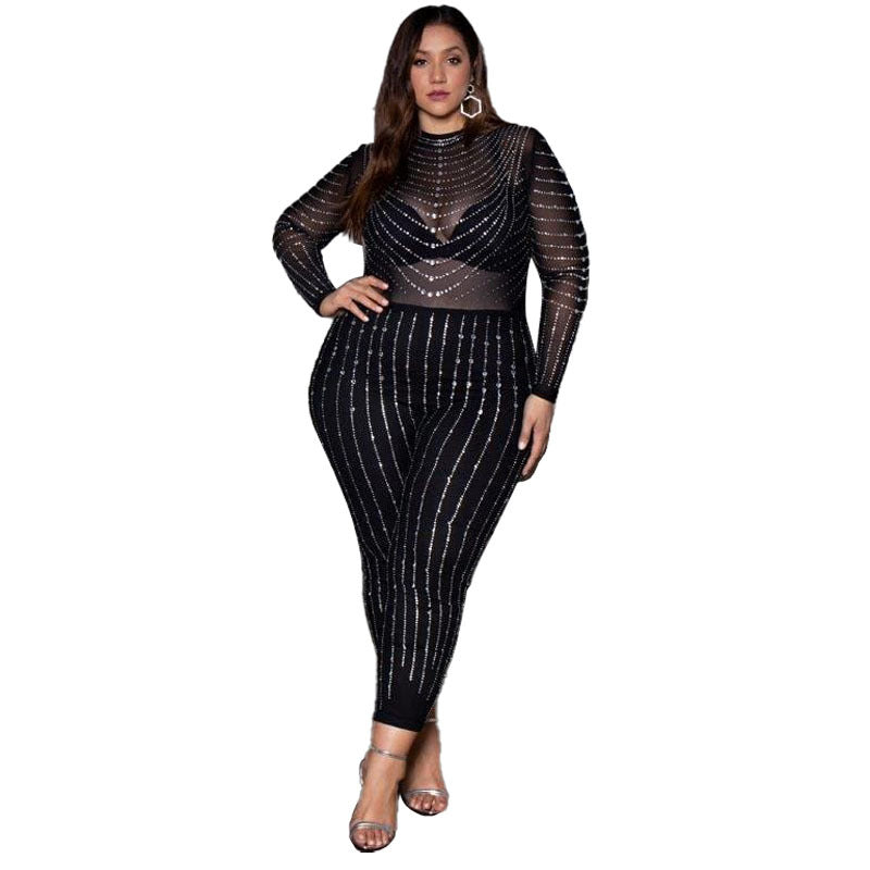 Rhinestone Jumpsuit
