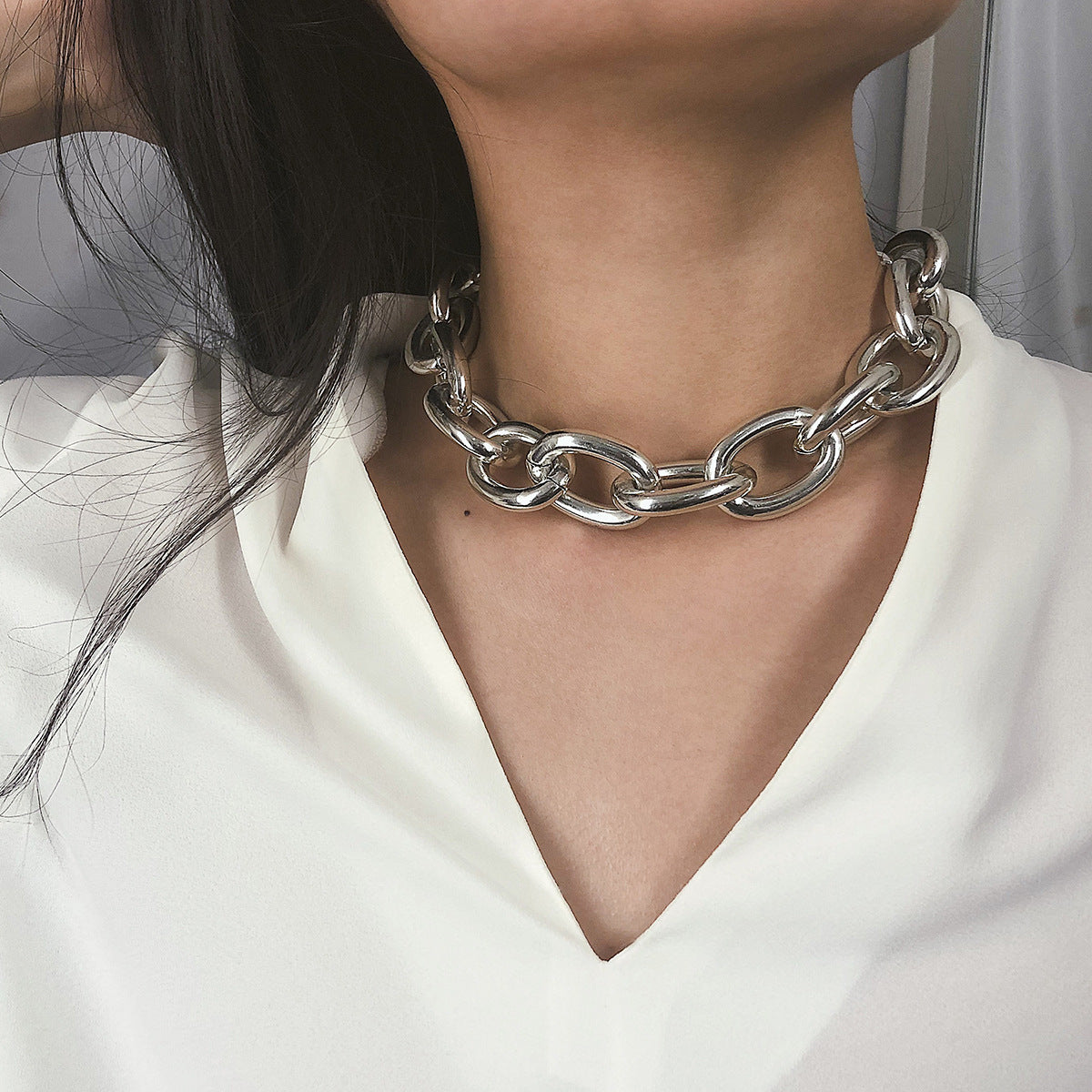 Chain Statement Necklace