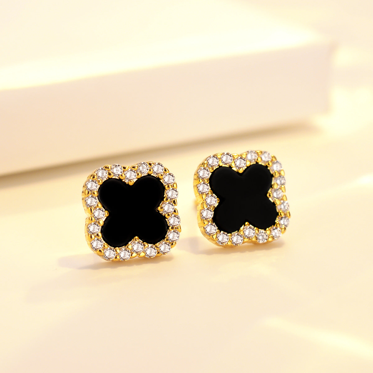 Clover Earrings and Necklace
