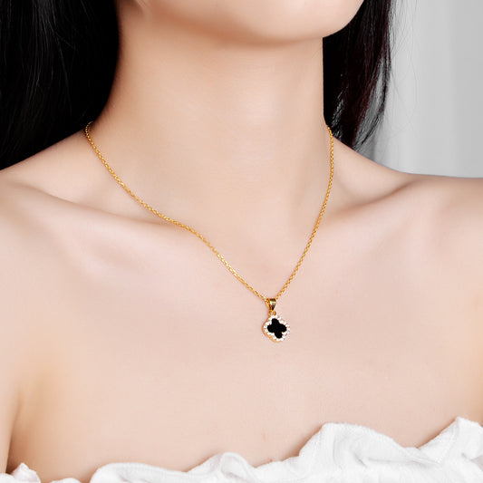 Clover Earrings and Necklace