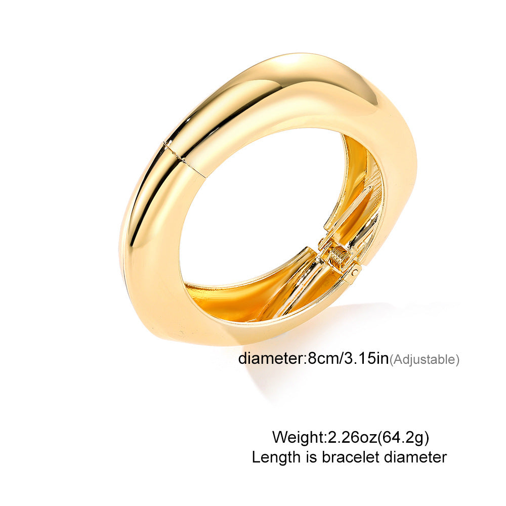 Chunky Bangle Bracelet
