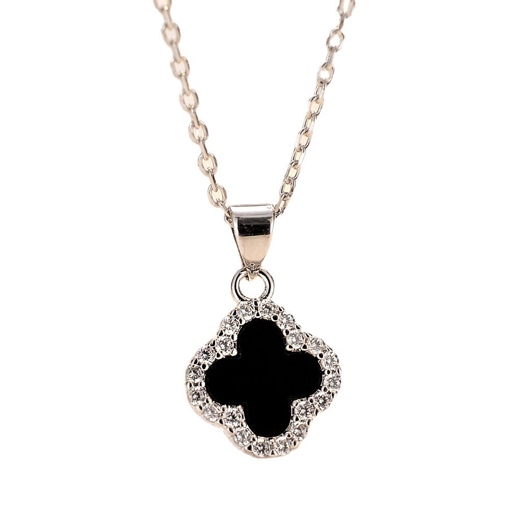 Clover Earrings and Necklace