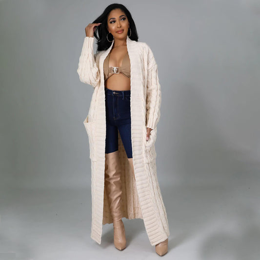 Floor Length Cardigan
