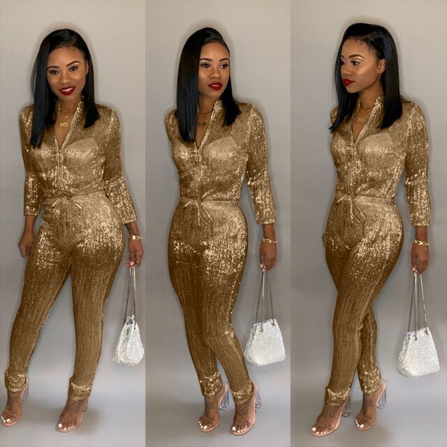 Women's Sparkle Jumpsuit
