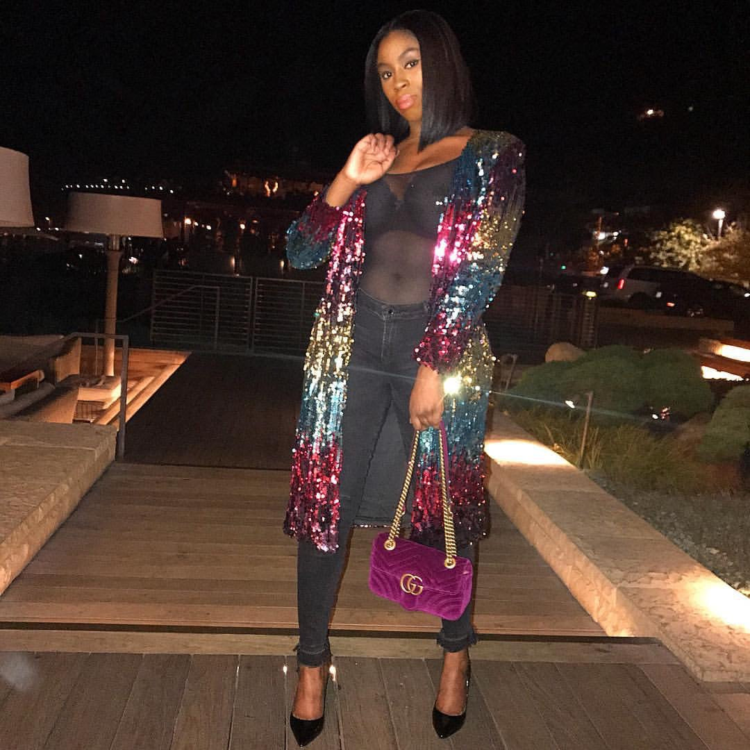 Sequined Cardigan Jacket