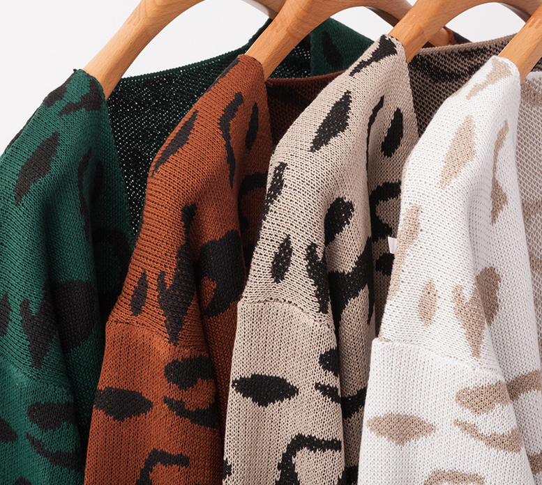 Leopard Cardigan Sweater