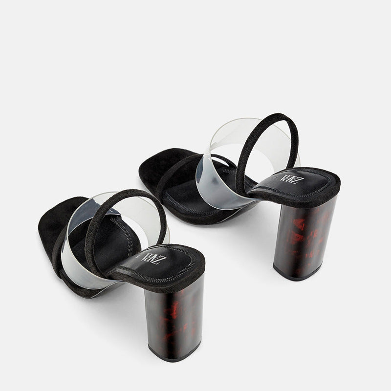 Transparent High Heels