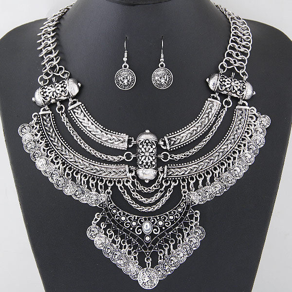 Diamond Statement Necklace