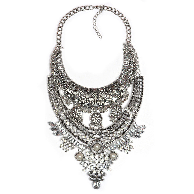 Diamond Statement Necklace