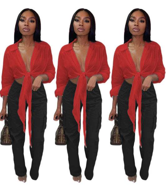 Front Tie Top