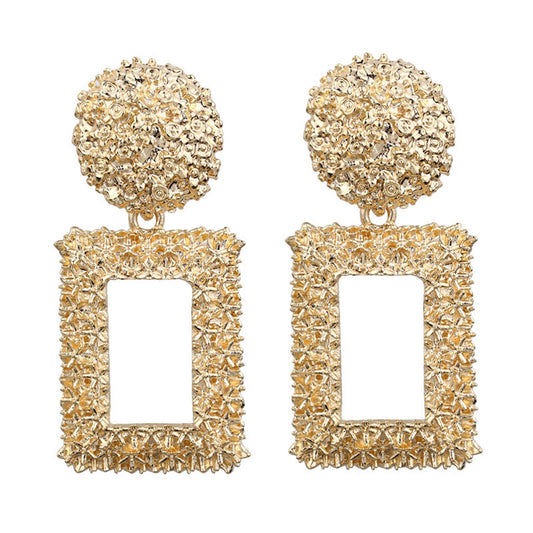 Square Drop Earrings