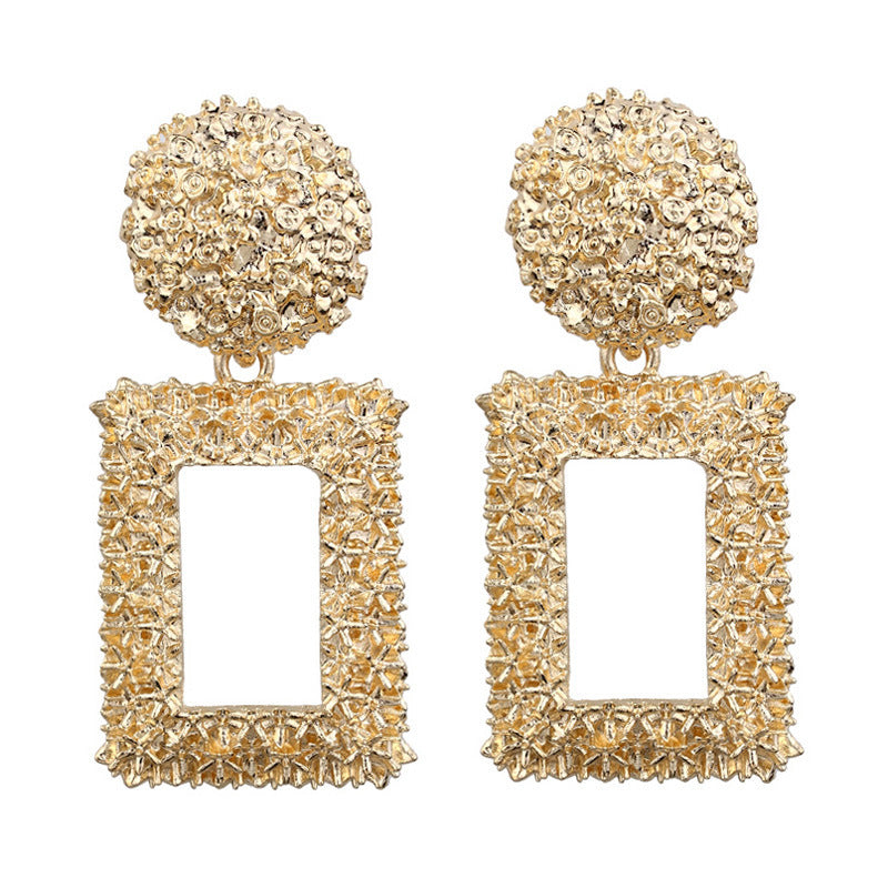 Square Drop Earrings