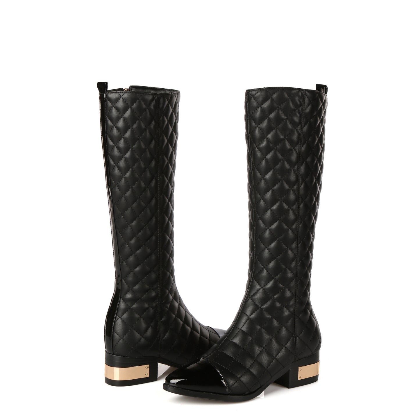 Quilted Riding Boots