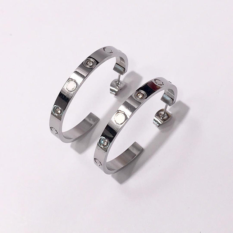 Titanium Steel Earrings