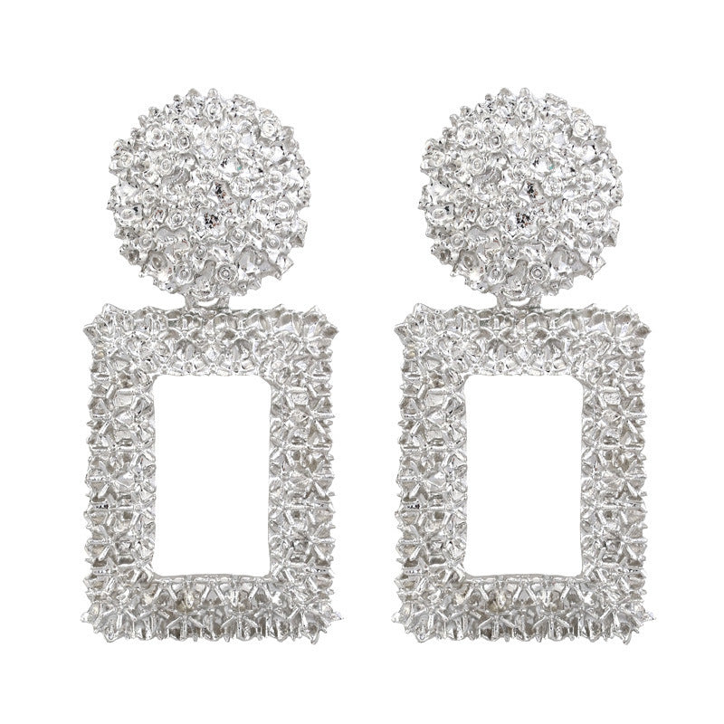 Square Drop Earrings