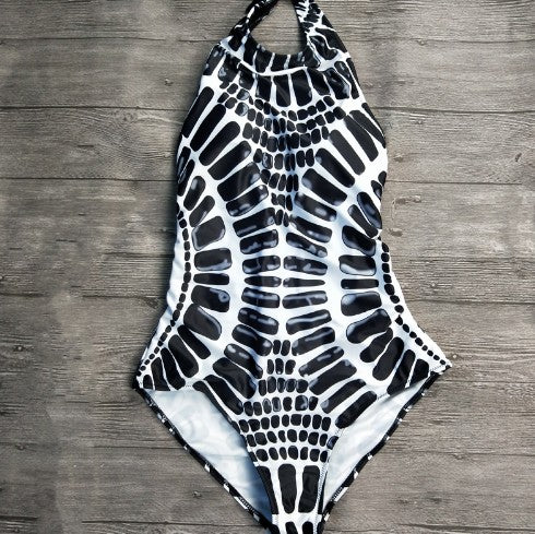 One-Piece Printed Swimsuit