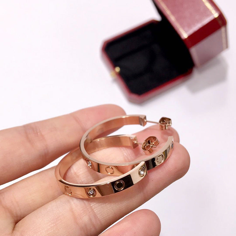 Titanium Steel Earrings