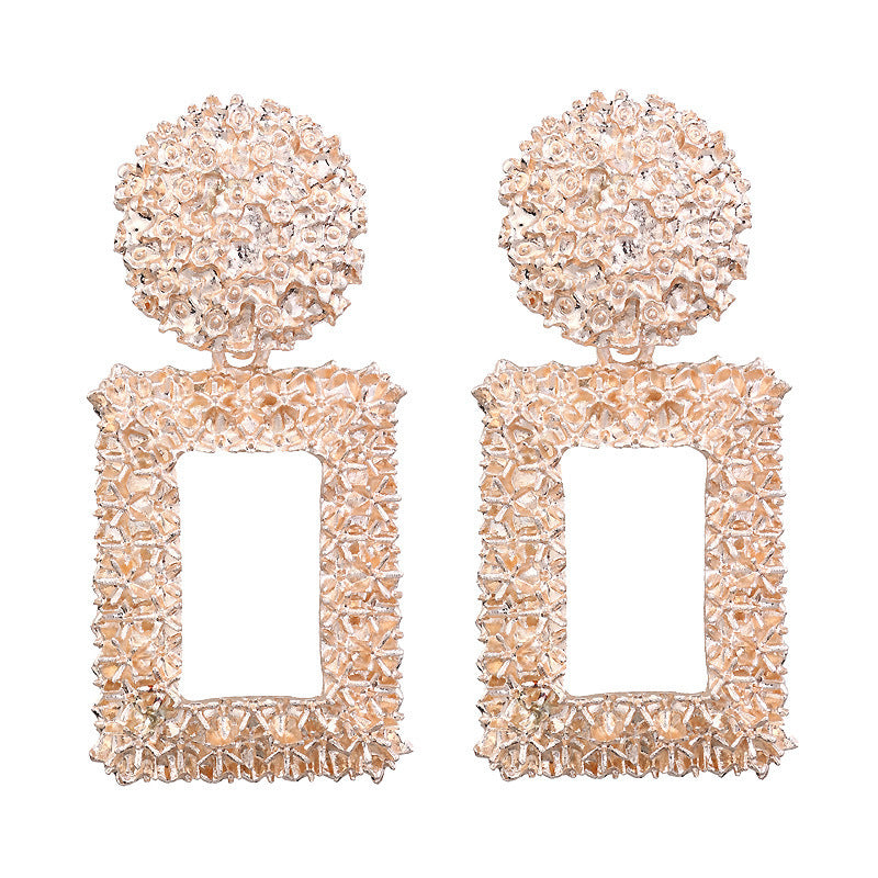 Square Drop Earrings