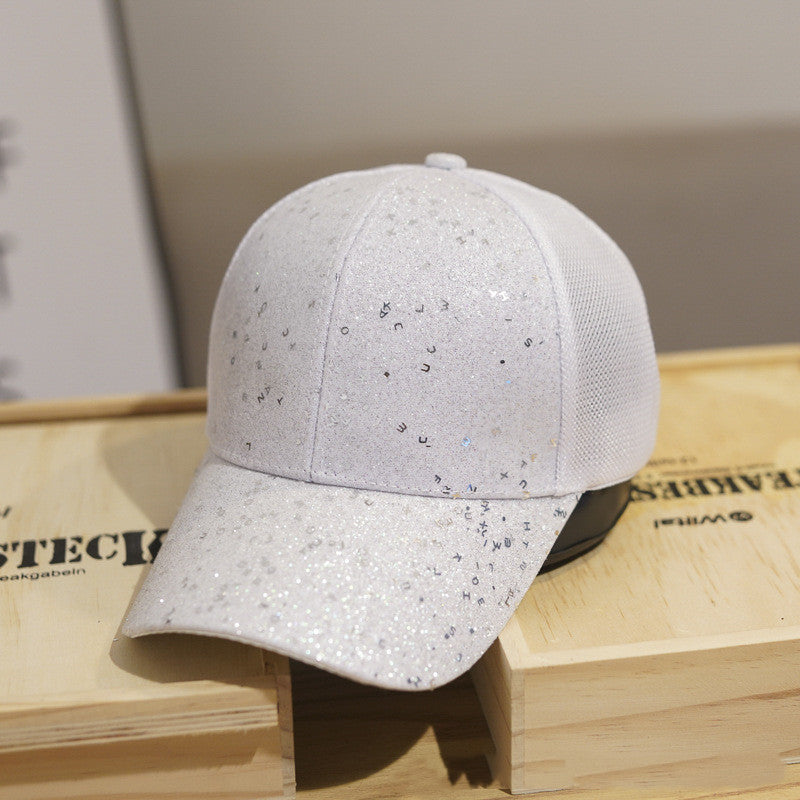 Mesh Sequin Hat