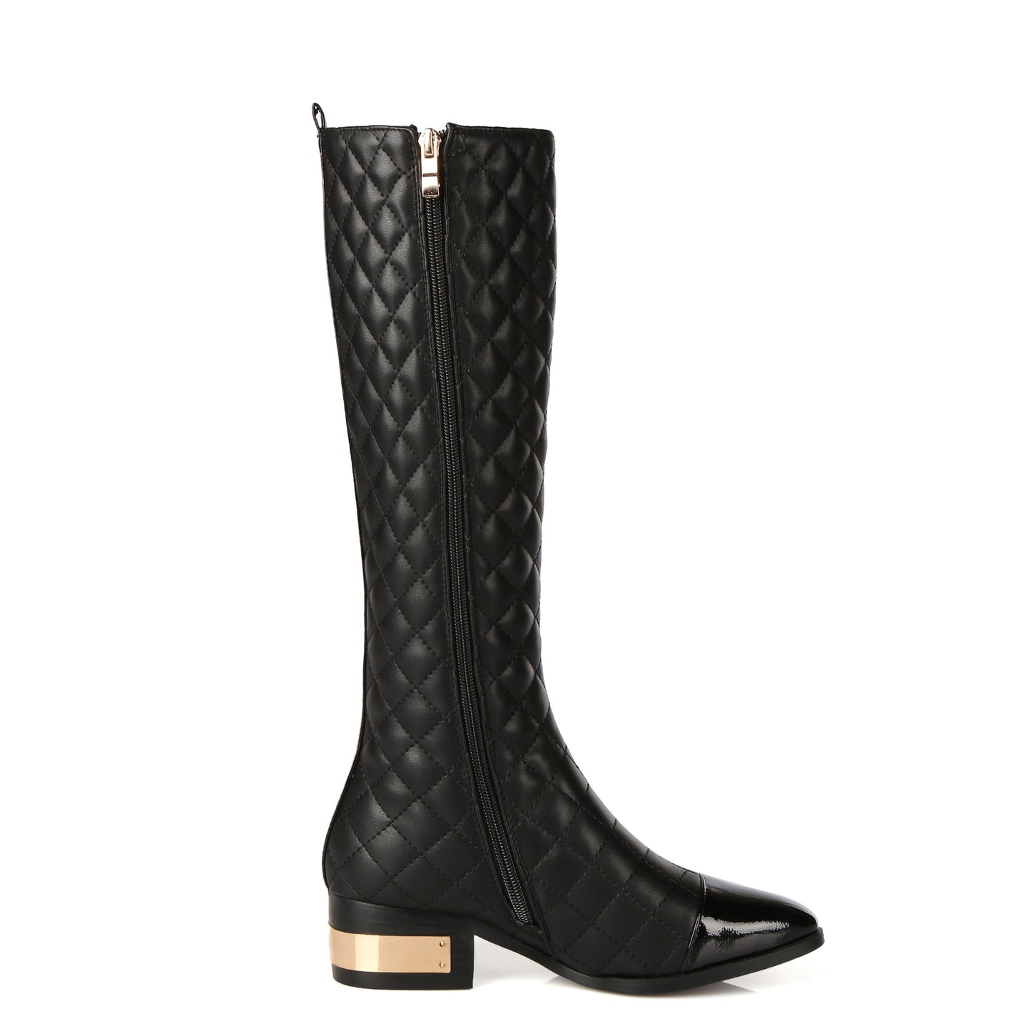 Quilted Riding Boots