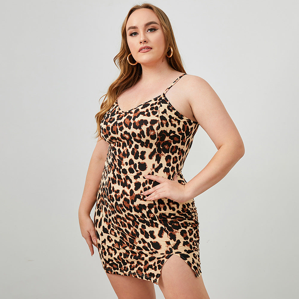 Leopard Print Bodycon Dress