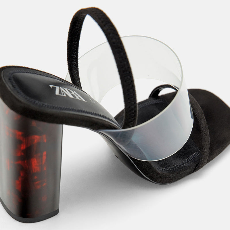 Transparent High Heels