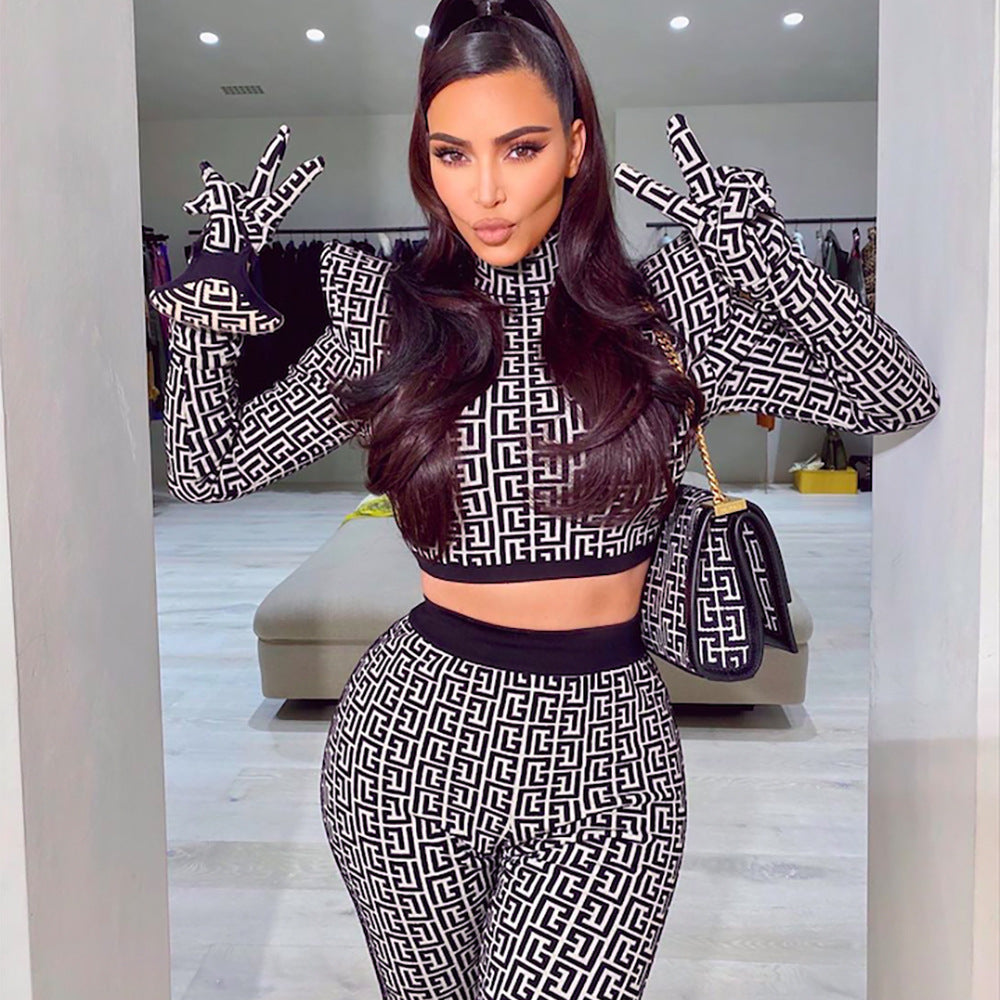 Slim Fit Top And Stretch Shorts Set