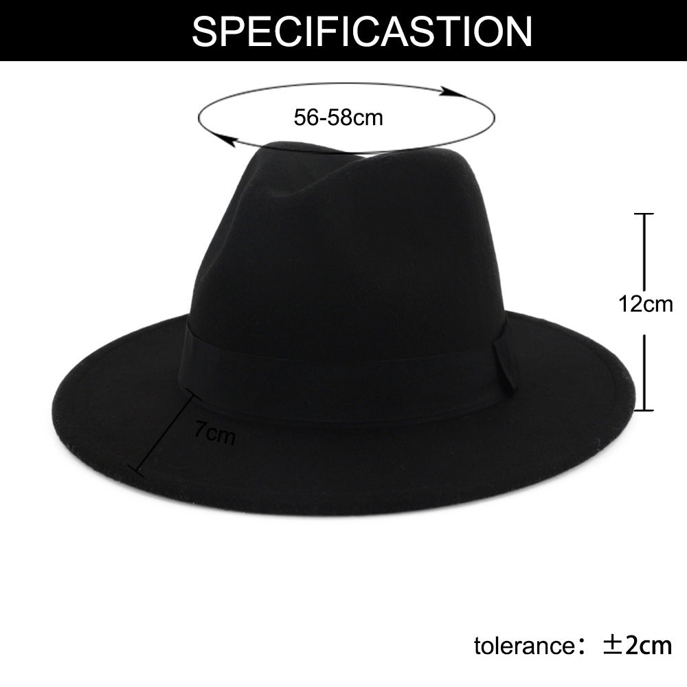 Wool Fedora Hat