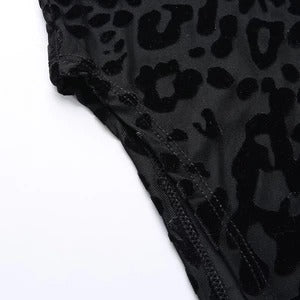 Leopard Mesh Bodysuit