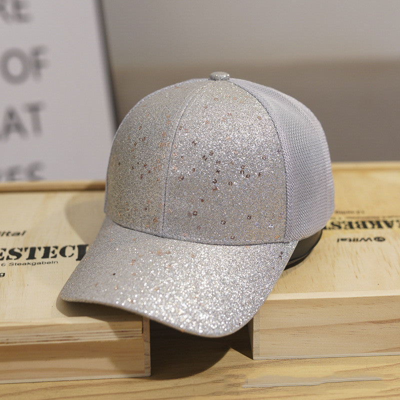 Mesh Sequin Hat