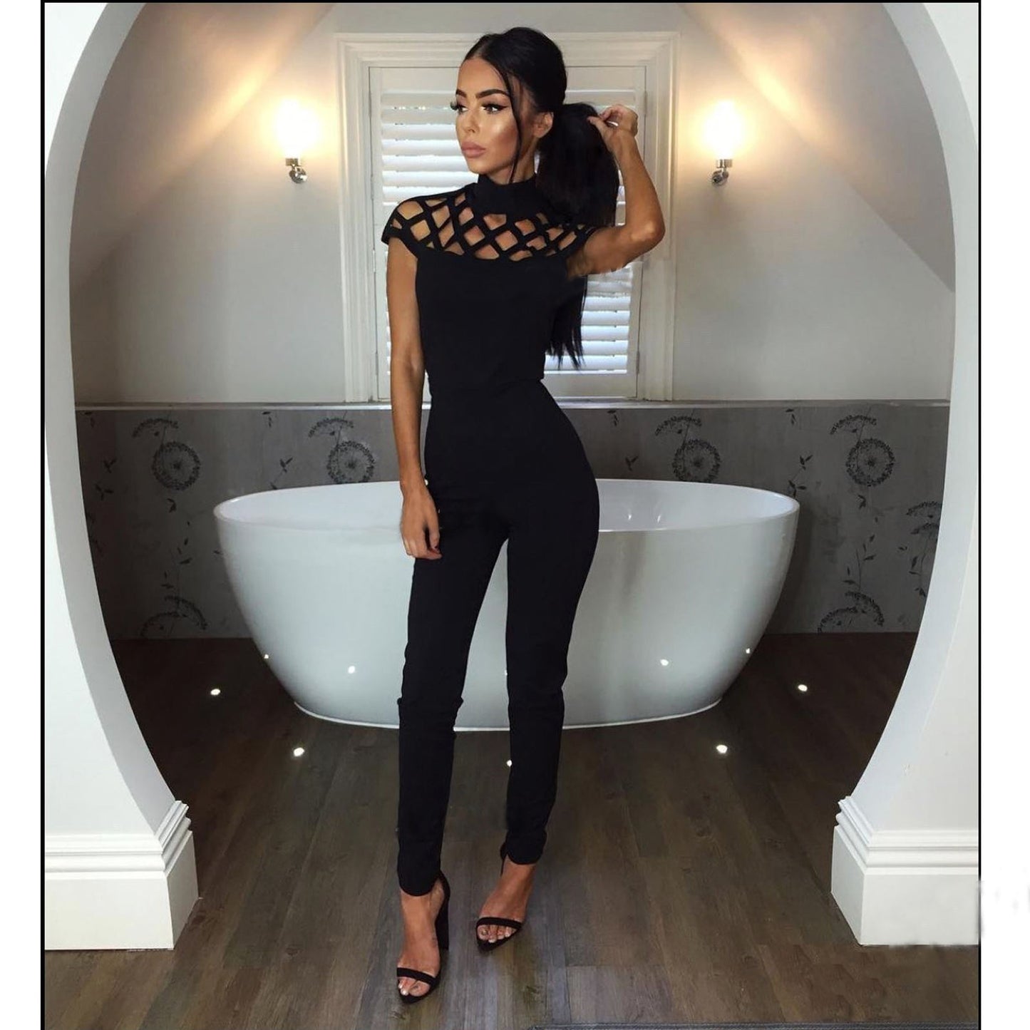 Straight Leg Jumpsuit