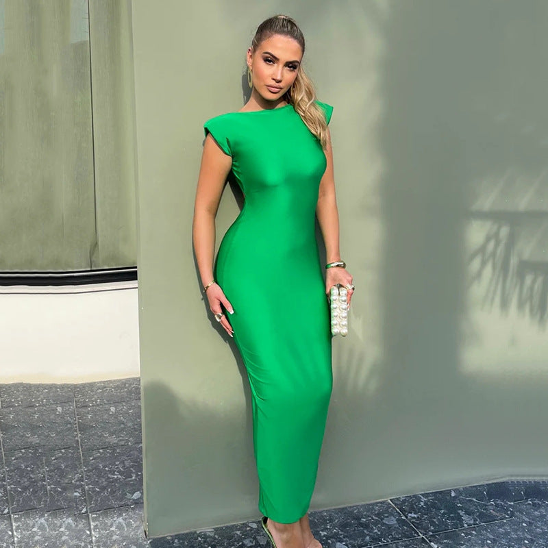 Women's Tight Backless Dress